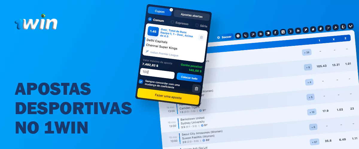 Apostar no site de apostas desportivas 1Win